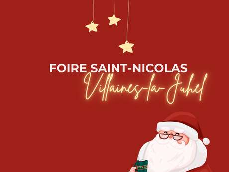 MARCHE DE NOEL ET SAINT NICOLAS ET A VILLAINES LA JUHEL