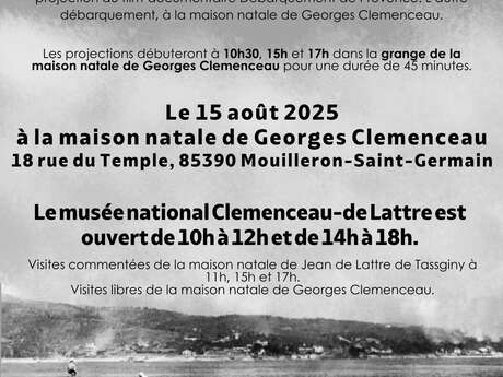 Projection du film documentaire "L'autre débarquement"