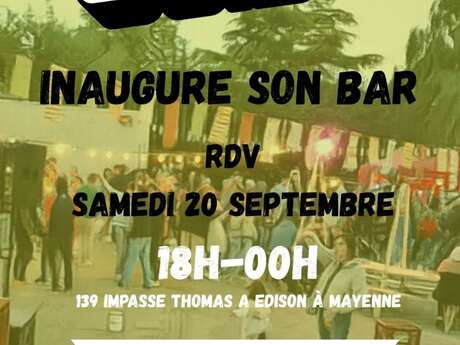 GUIBS INAUGURE SON BAR