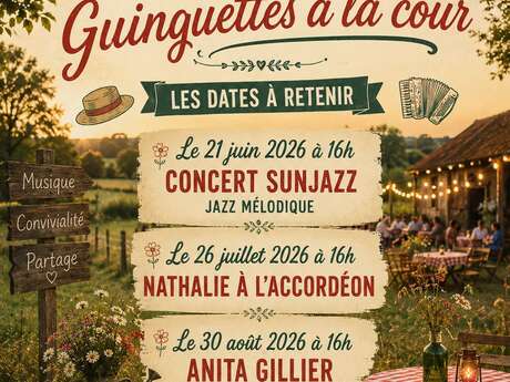 Guinguette au Domaine de la Cour - Sainte Gemmes d'Andigné