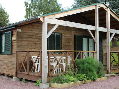 Le Sans Souci campsite - 6 person wooden cottage