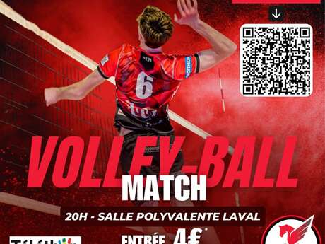 Laval vs Boulogne - Match de Volley Ball