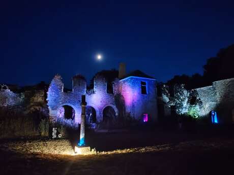 Visite nocturne de l'Abbaye de Clairmont