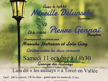 Concerts lyriques exceptionnels