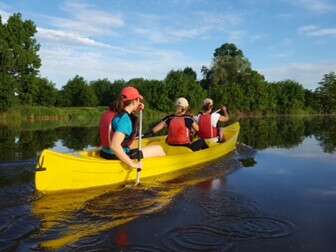 Canoë kayak sur la Sarthe angevine