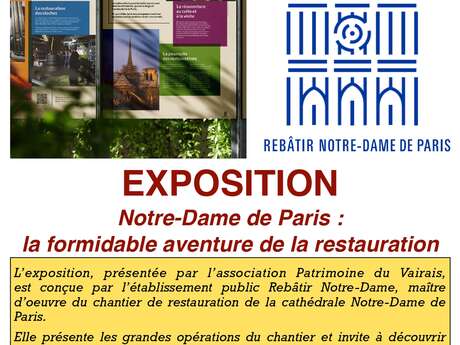 Journées Européennes du Patrimoine 2025 - Exposition Notre Dame de Paris