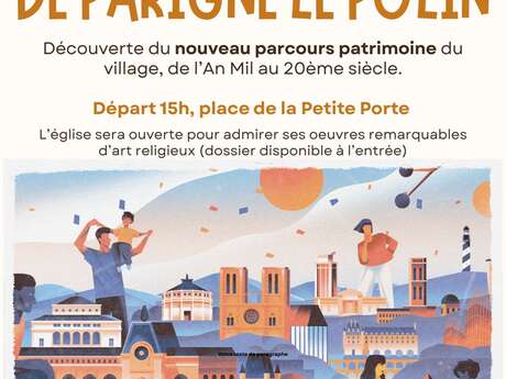 Journées Européennes du Patrimoine - Visite du village de Parigné-le-Polin