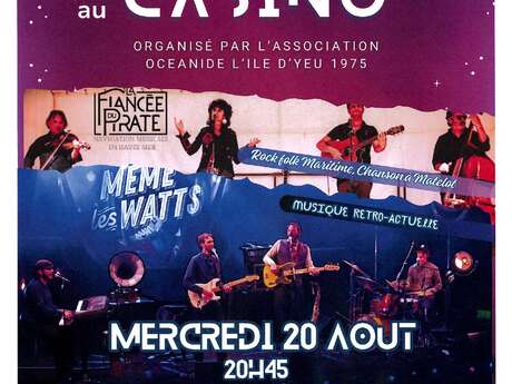 Concerts organisés par l'association l'Océanide
