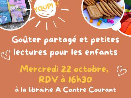GOÛTER-LECTURE de la librairie-café A Contre Courant