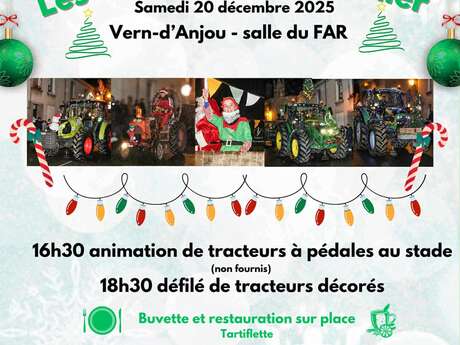 Les tracteurs vont défiler - Vern-d'Anjou