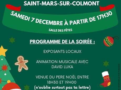 MARCHÉ DE NOËL À SAINT MARS SUR COLMONT