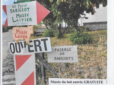Visite du Musée laitier de Maillé