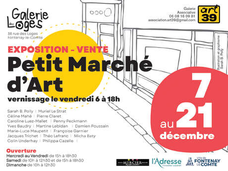 EXPOSITION - VENTE PETIT MARCHÉ D'ART