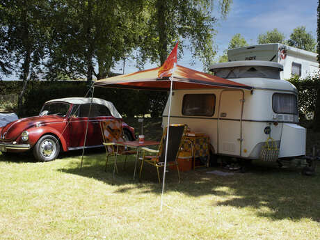 Aire au camping La Roche Martin