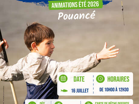 Animation "Je pêche mes premiers poissons" - Pouancé