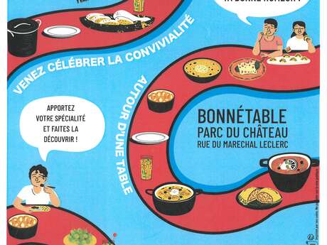 La plus grande table du monde à Bonnétable
