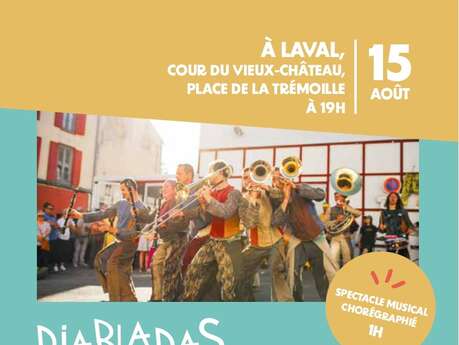 "Diabladas, corps soufflants" - Les Estivales de l'Agglo "Diabladas, corps soufflants" - Les Estivales de l'Agglo