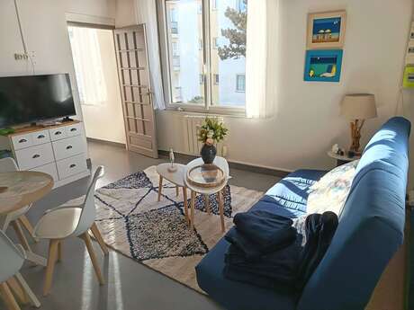 Appartement T2, 500 mètres plages et commerces