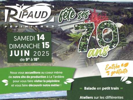 Les 70 ans des Pépinières Ripaud