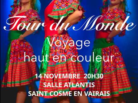 Soirée Cabaret "Tour du monde, voyage haut en couleur"