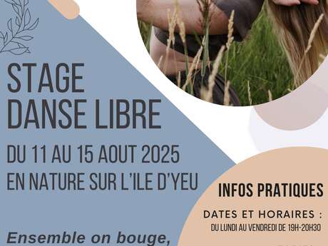 Stage danse libre