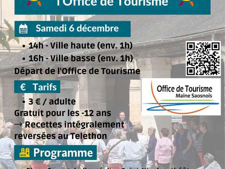 Téléthon 2025 - Visites guidées de Mamers