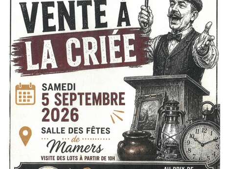 Vente participative d'objets à la criée