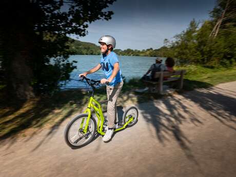 Trottinette tout terrain - Halte fluviale