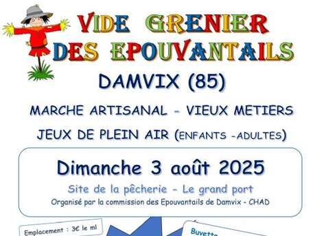 VIDE GRENIER DES EPOUVANTAILS