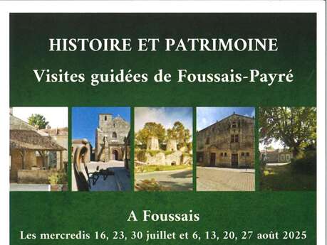 VISITES GUIDÉES DE FOUSSAIS-PAYRÉ