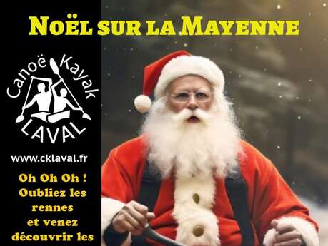 Noël sur la Mayenne - Kayak