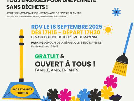WORLD CLEANUP DAY A MAYENNE