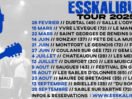 Esskalibur, concert au profit de l'association "Vaincre la mucoviscidose"