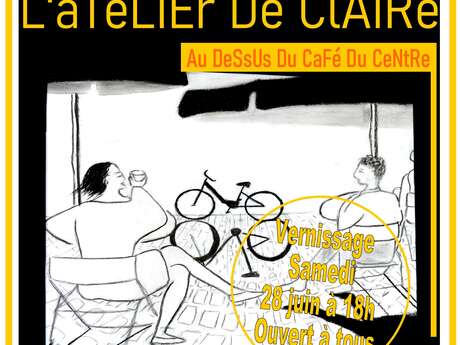 Vernissage de l'Exposition de l'Atelier de Claire