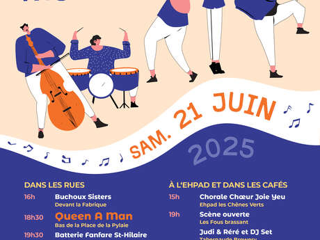 Fête de la Musique 2025 + Spectacle de rue : Queen A Man