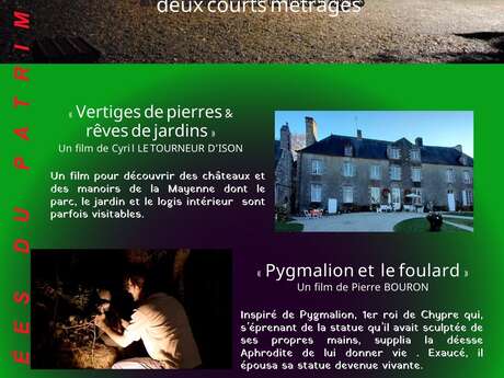 Projection de deux courts métrages