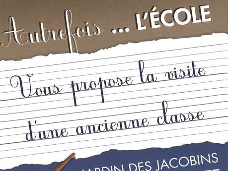 NUIT DES MUSÉES "VISITER LA CLASSE D'AUTREFOIS"