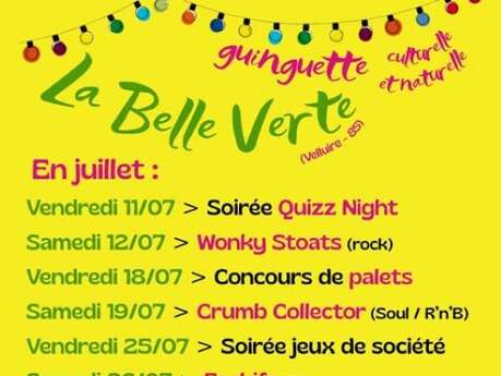 Soirée Jeux de société - Guinguette La Belle Verte