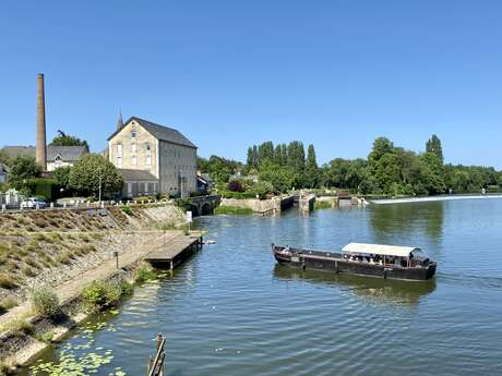 Bateau promenade "La Gogane" à Cheffes, Châteauneuf-sur-Sarthe et Morannes-sur-Sarthe