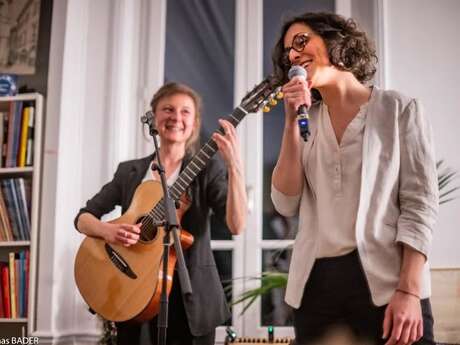 Concert de chanson française - Mathilde Kaori et Armelle Rebischung
