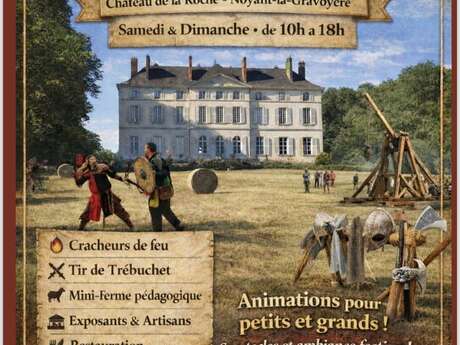 Festival médiéval de la Saint-Georges - Château de la Roche
