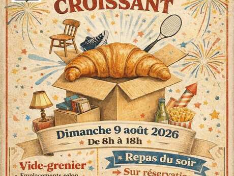 Fête du gros Croissant et Vide grenier au Guédeniau