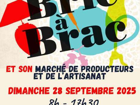 Bric à brac et marché de producteurs et d'artisans