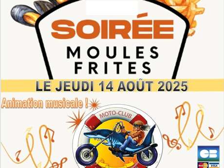 Feu d'artifice et soirée moules frites sur le Port