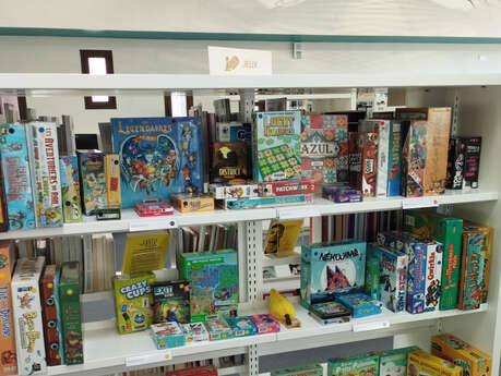 Jeux de société à la médiathèque