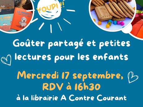 GOÛTER-LECTURE de la librairie-café A Contre Courant