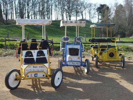 LES ROUES VERTES - LOCATION DE ROSALIES, TANDEMS ET VELOS