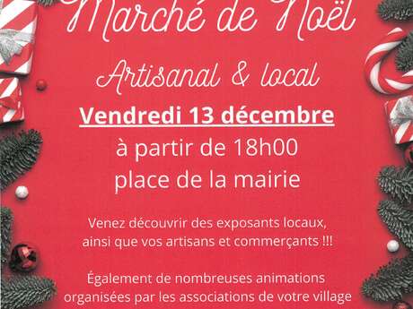 Marché de Noël artisanal et local - Chemazé