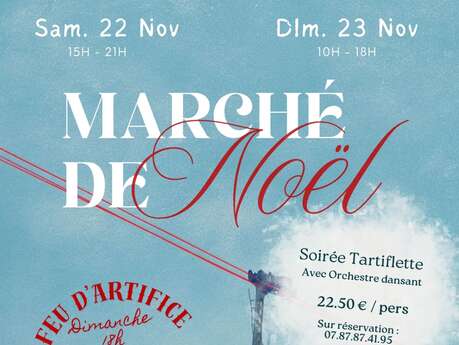 Marché de noël & soirée tartiflette