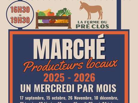 MARCHÉ DE PRODUCTEURS À LA FERME